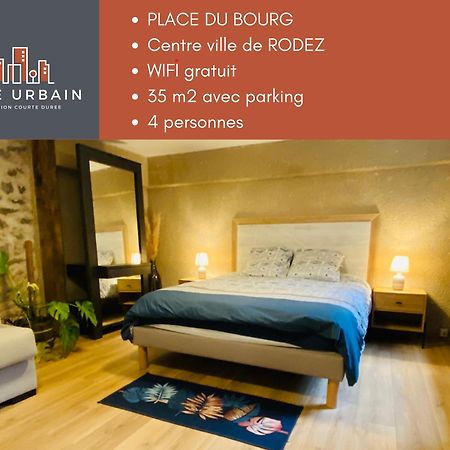 Le Place Du Bourg Appartement T2 Centre Historique Rodez Exteriör bild