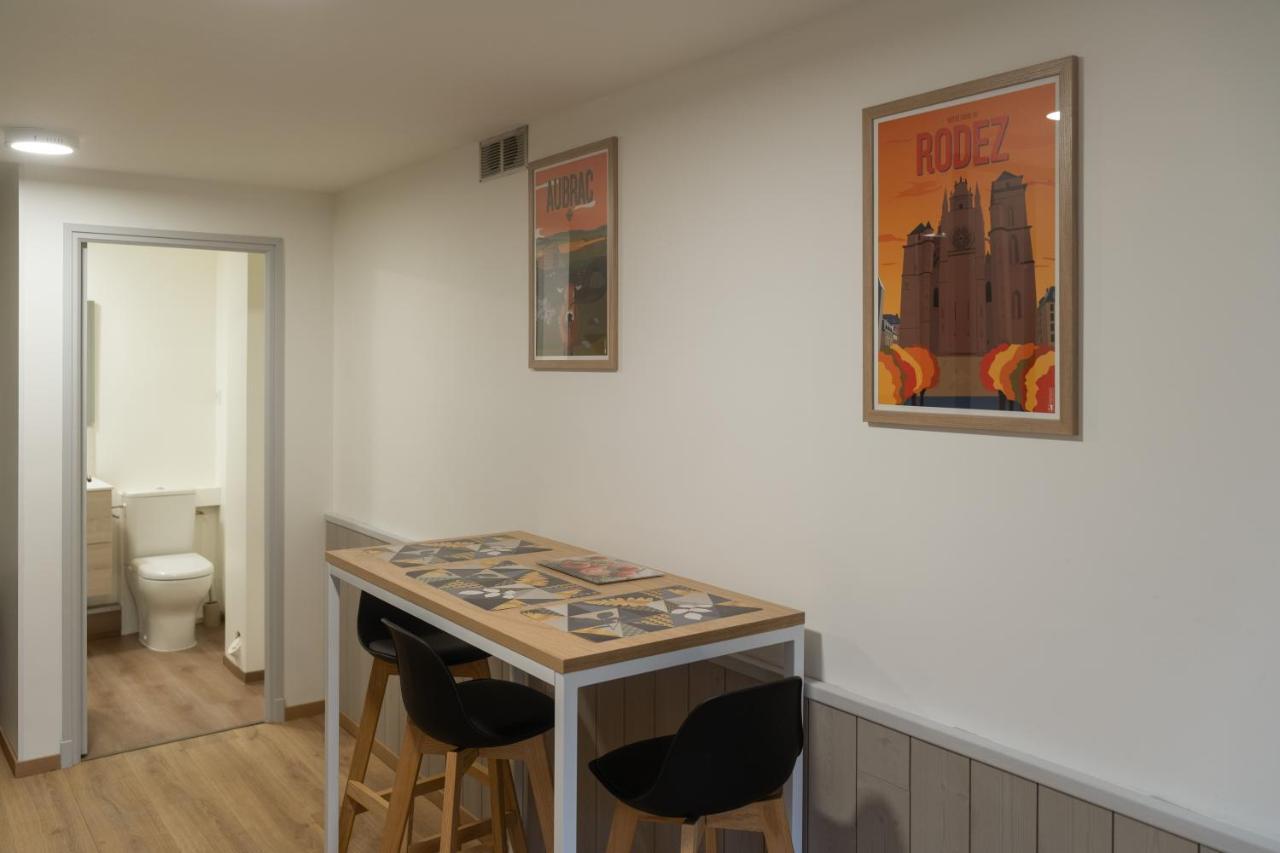 Le Place Du Bourg Appartement T2 Centre Historique Rodez Exteriör bild